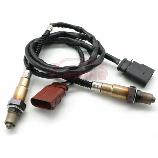 4pcs Oxygen O2 Sensor 12 Upper+Lower For 2009 for Porsche for 911 H6 3.6L Turbocharged