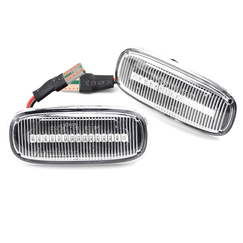 2pcs Dynamic LED Side Marker Turn Signal Light for Audi A3 8L for A8 D2 TT 8N S3