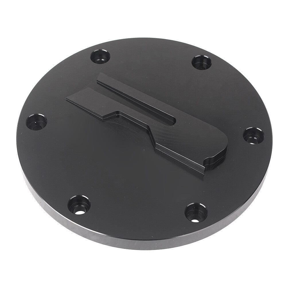 Black Chrome Derby Cover for Suzuki Boulevard M109R 2007-2017 2016 2015 2014 13