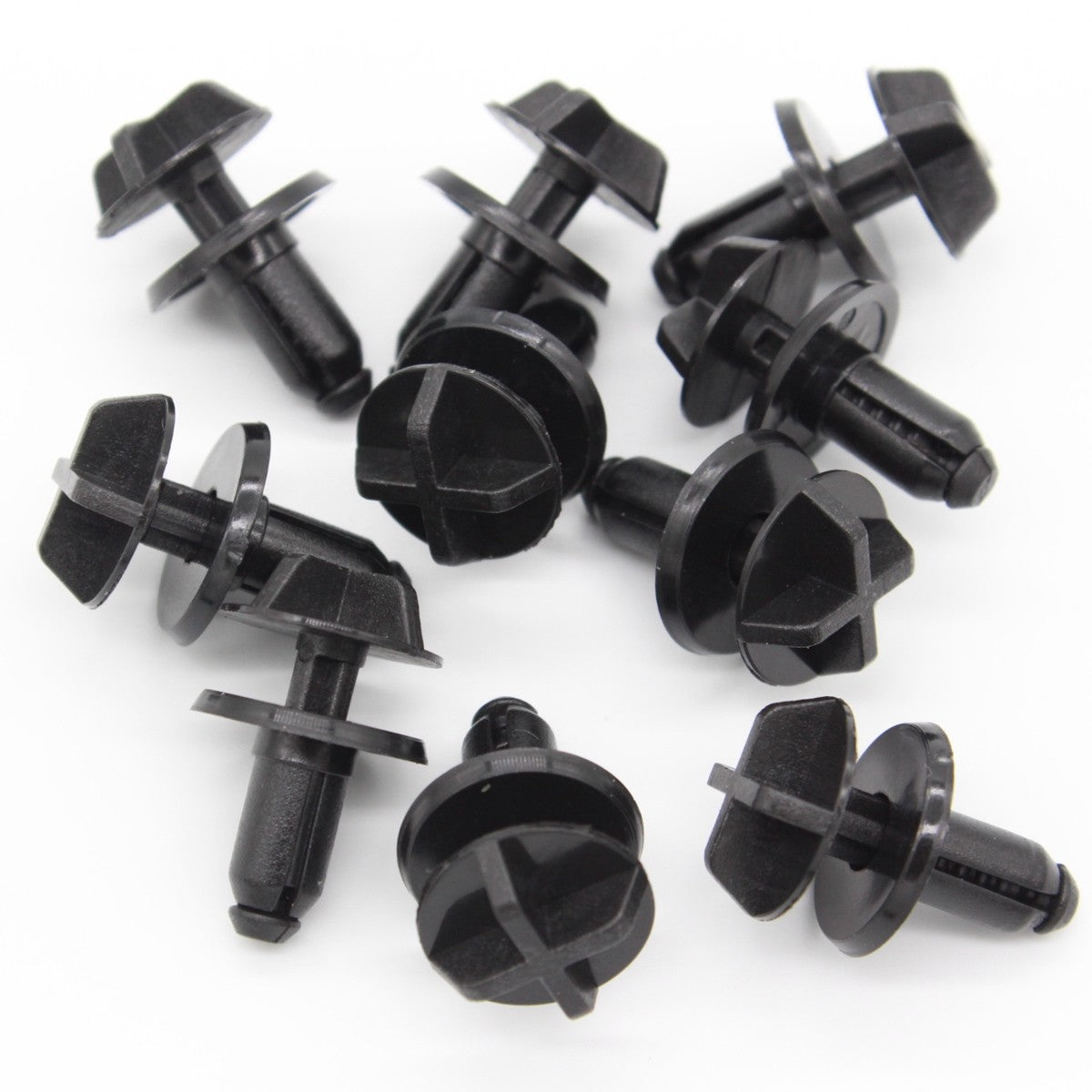 20x Black Nylon Bumper Clips Fender Liner Wheel Arch Radiator Retainer for Ford