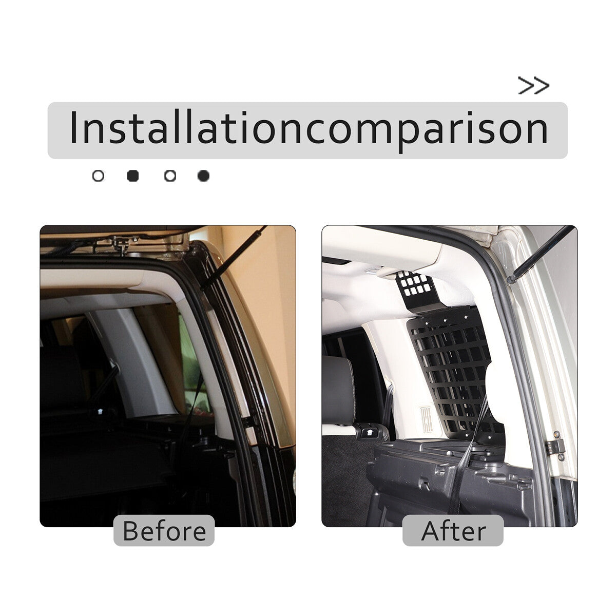 Glossy black aluminum rear license plate frame for Corvette C7 2014-2019