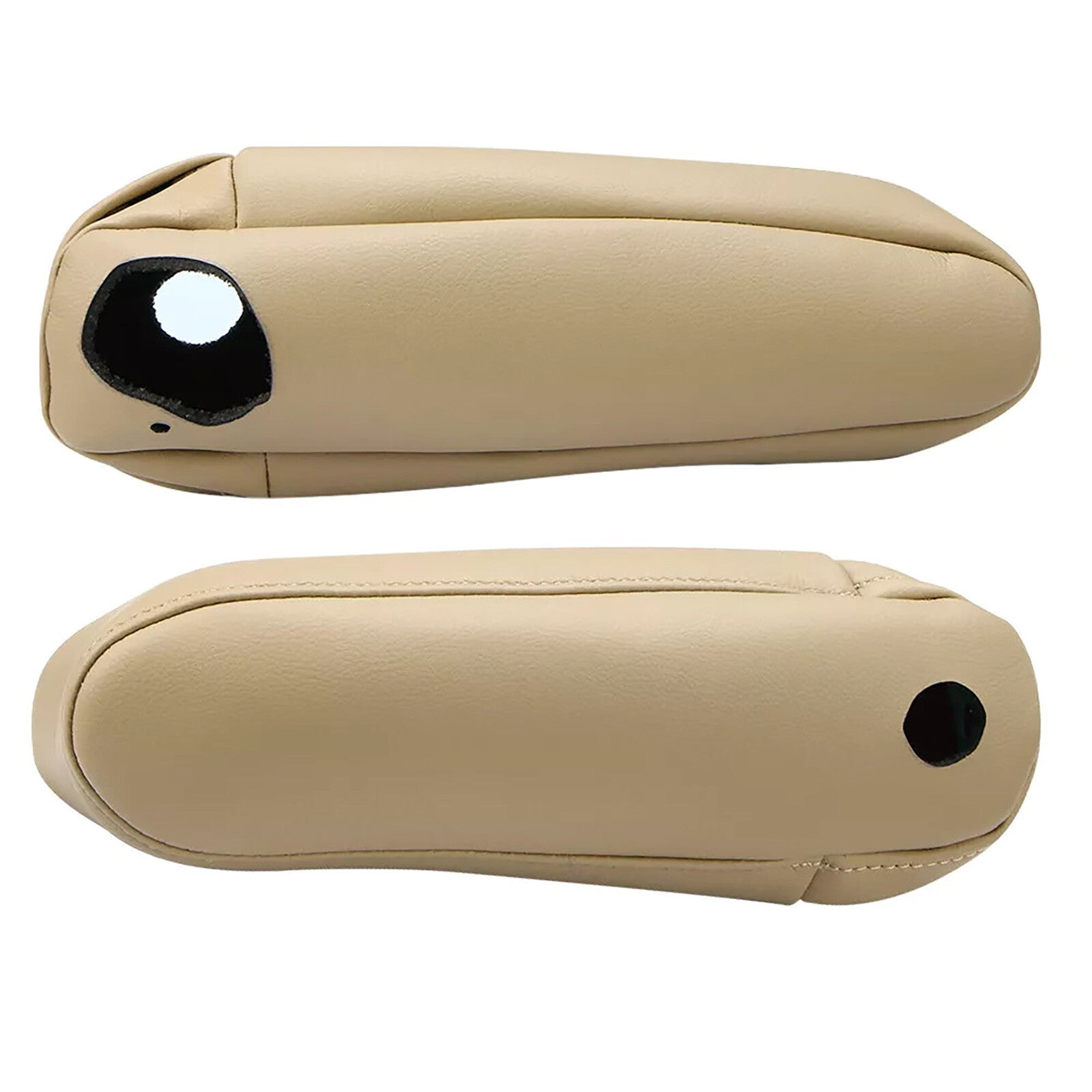 2PCS Leather for Seat Armrest Cover Fits for Lexus RX 300 330 350 2003-2009 Beige