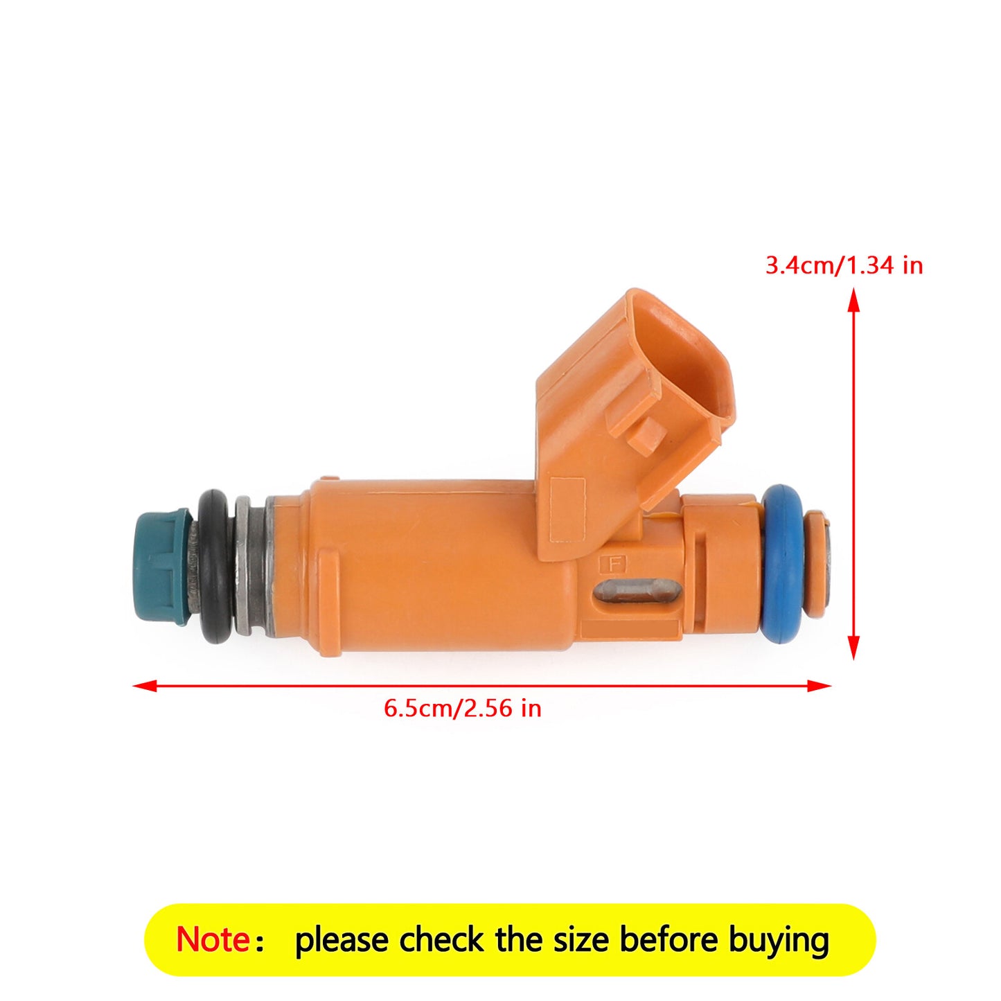 8-pack of 2W93-AA fuel injectors suitable for Land Rover for Range Rover and for Jaguar 4.2L and 4.4L V8 engines.