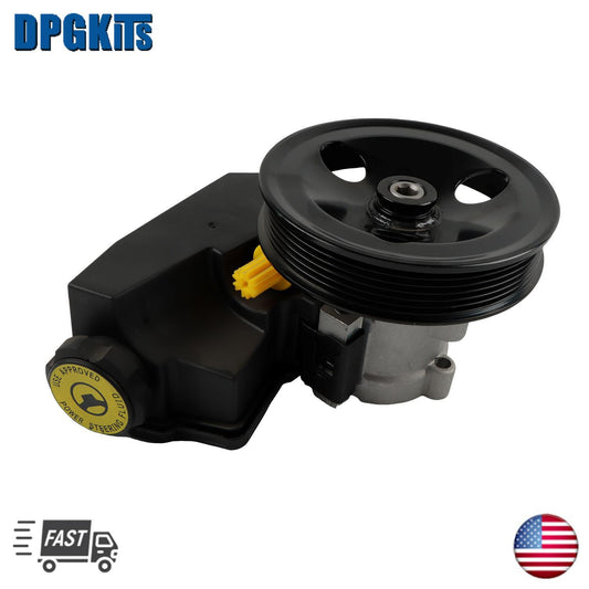 Power Steering Pump w/ Pulley for Jeep Cherokee XJ for Wrangler TJ 1996-2003 4.0L US