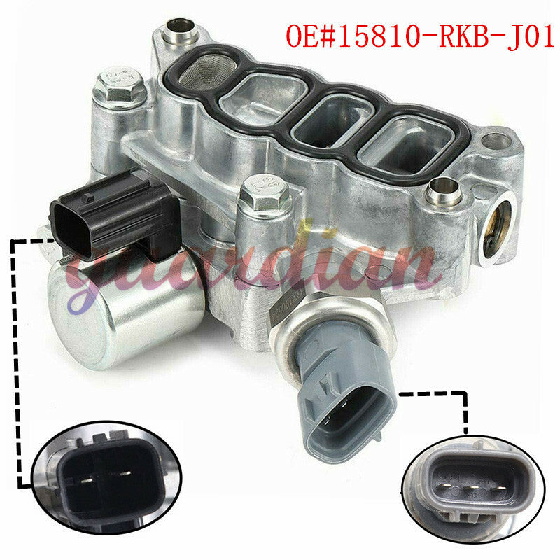15810-RKB-J01 VTEC solenoid spool valve with gasket suitable for Honda Accord Odyssey Pilot