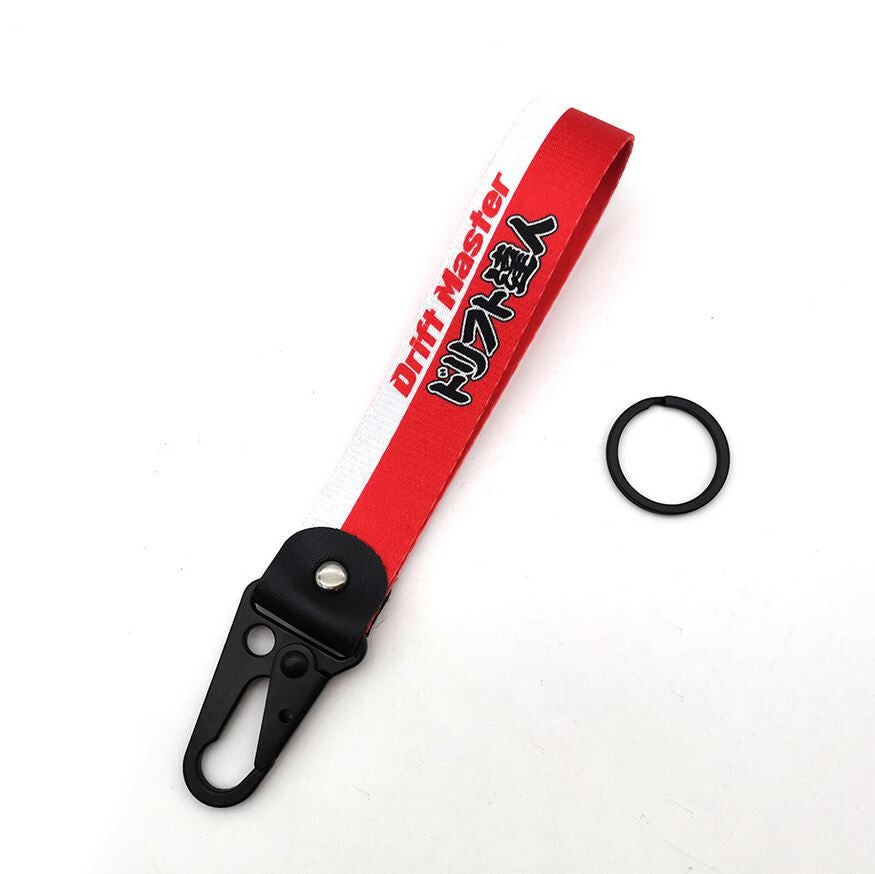 Car keychain/key ring with lanyard, car accessories, drift master, suitable for Mitsubishi .