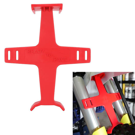Universal Front Fork Guard Suspension Support Brace For Dirt Bike Motor Red ne