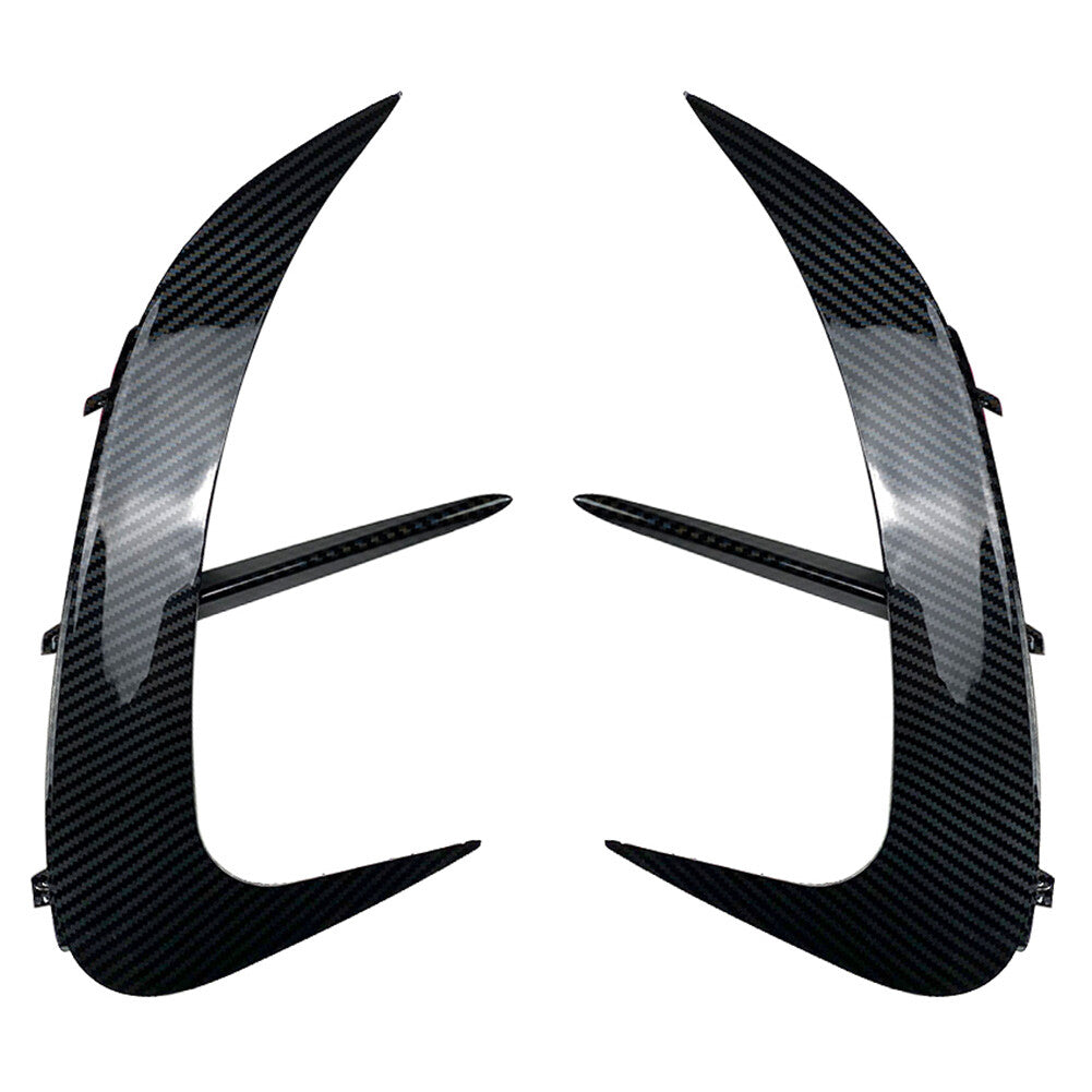Carbon Fiber Rear Bumper Air Vent Spoiler Canard for Mercedes-Benz C-Class W206