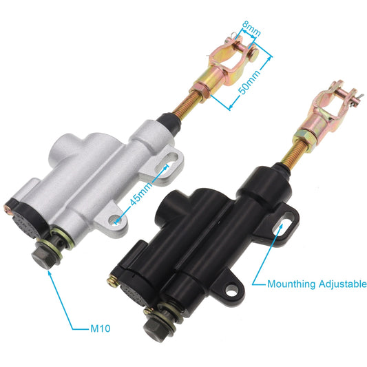 Motorcyle Rear Hydraulic Brake Master Cylinder Pump 70cc-250cc Pit Pro Dirt Bike