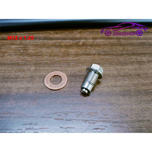 M12 x 1.25 Magnetic Oil Drain Plug with Washer for Toyota for Lexus for Nissan for Infiniti