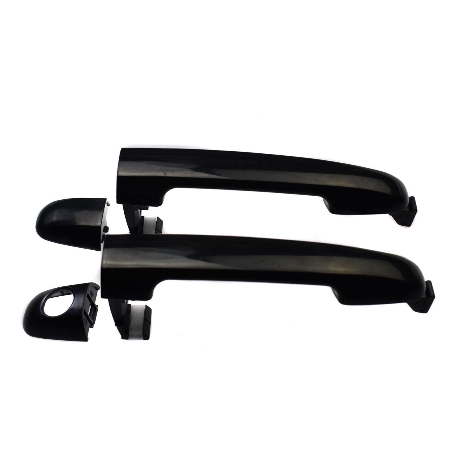 For 2006-10 for Hyundai Sonata Front Left Right Exterior Outside Door Handle Black