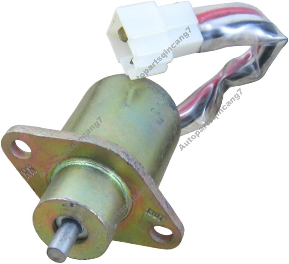 12V Fuel Shut Off Stop Solenoid Valve 2503531 for Yanmar Excavator