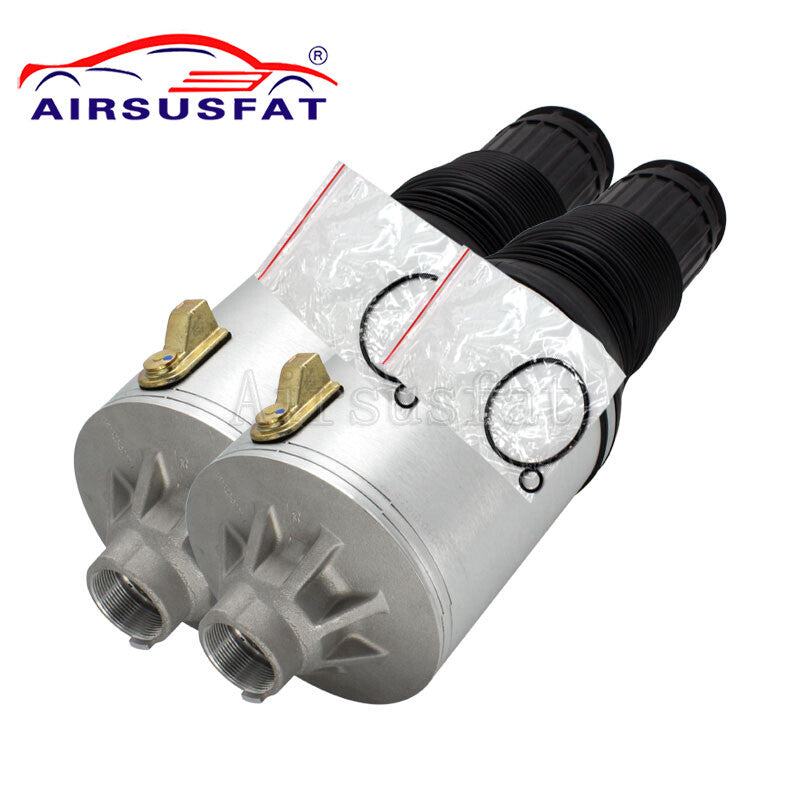 2 front air suspension spring bags for Audi for A8 D3 4E Quattro, 4E0616039 and 4E0616040.