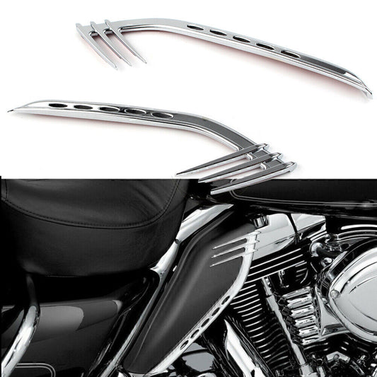 Mid-Frame Air Deflectors Accents Trims Fit for Harley Road Glide CVO Ultra FLTRUSE
