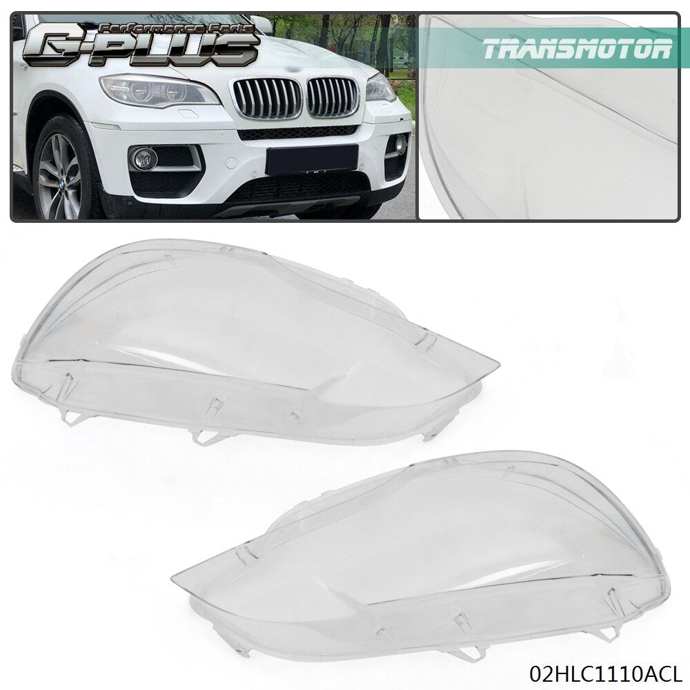 Headlight lens protective cover suitable for 2008-2014 for BMW X6 E71 (new)