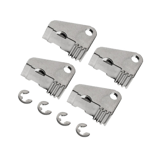 Fits 2012 - 2019 for Tesla for Model S Set of 4 Door Handle Paddle Gear Replacement Part