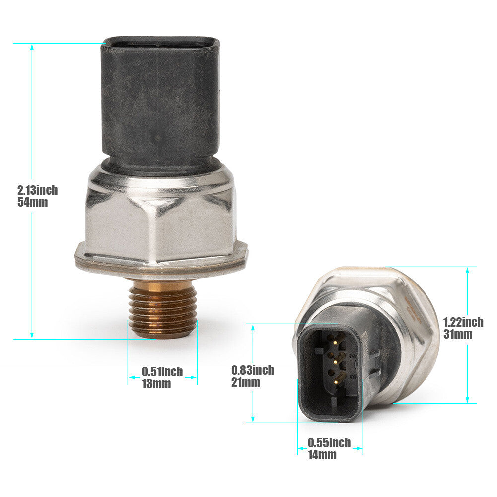 Fuel Rail Pressure Sensor Fits for Freightliner Columbia 120 Tractor Truck 14.9L
