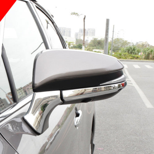 for Toyota Venza 2021-2023 Chrome Side Mirrors Rearview Stripe cover decor Trim
