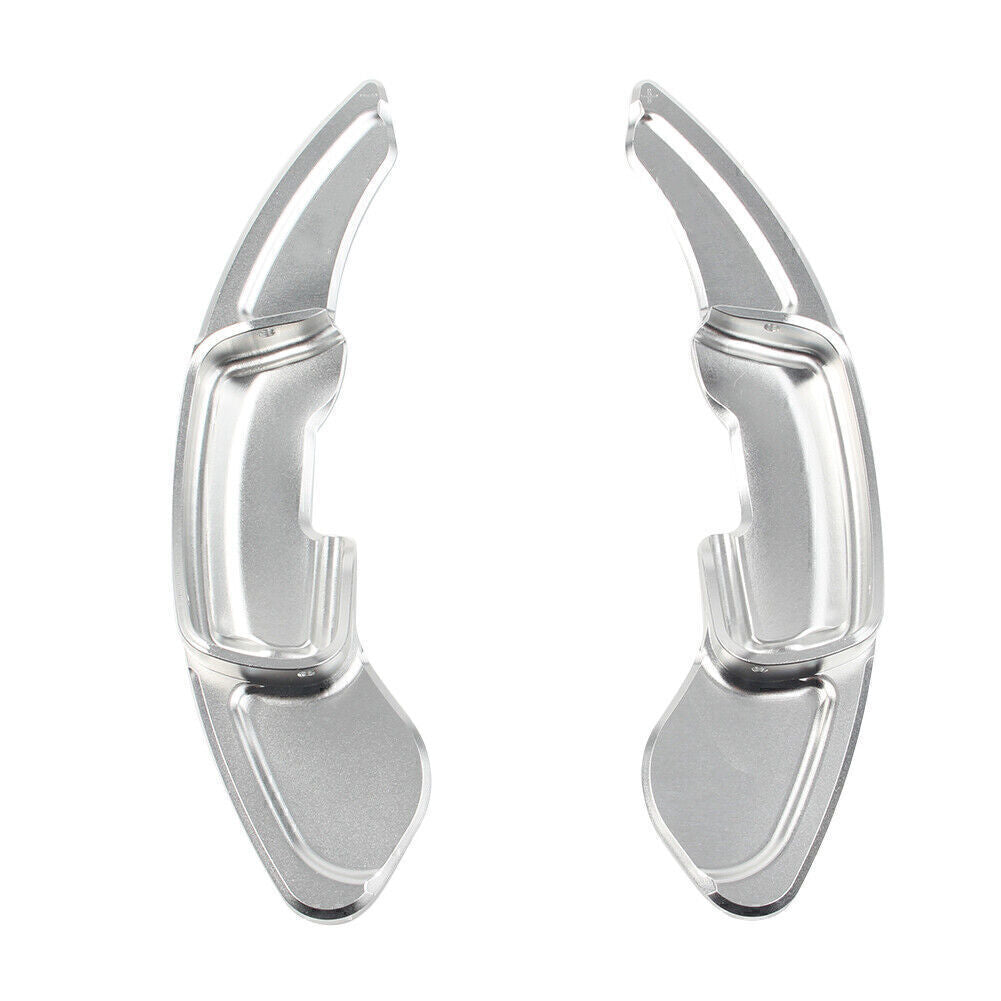 Steering Wheel Shift Paddle Shifter Extension Silver Fit for Lexus GS250 GS350 12-16