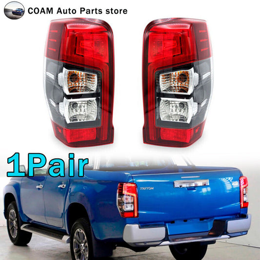 2-piece rear taillight reverse brake light for Mitsubishi L200 Triton 2019 - 2020