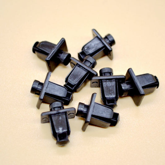 10pcs Cowl Grille Clips Retainers Fastener Screws Clamp Bracket Rivet for Nissan