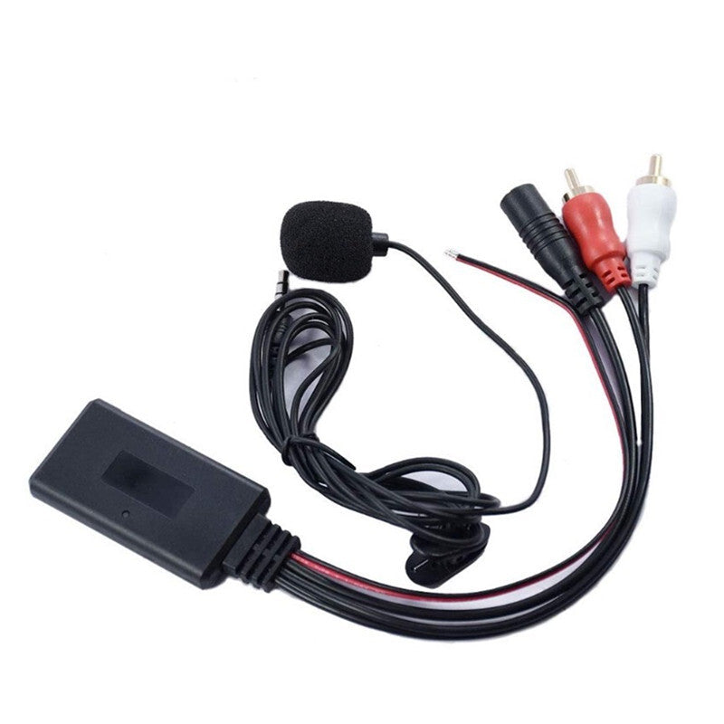 Car Universal Wireless Bluetooth Module Music Player Adapter Rca Aux Audio Cable