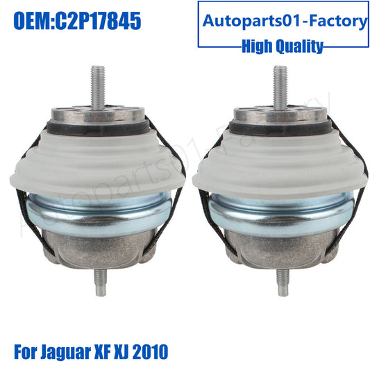 1Pair Engine Motor Mount Front Left + Right for Jaguar XF XJ 2009-2013