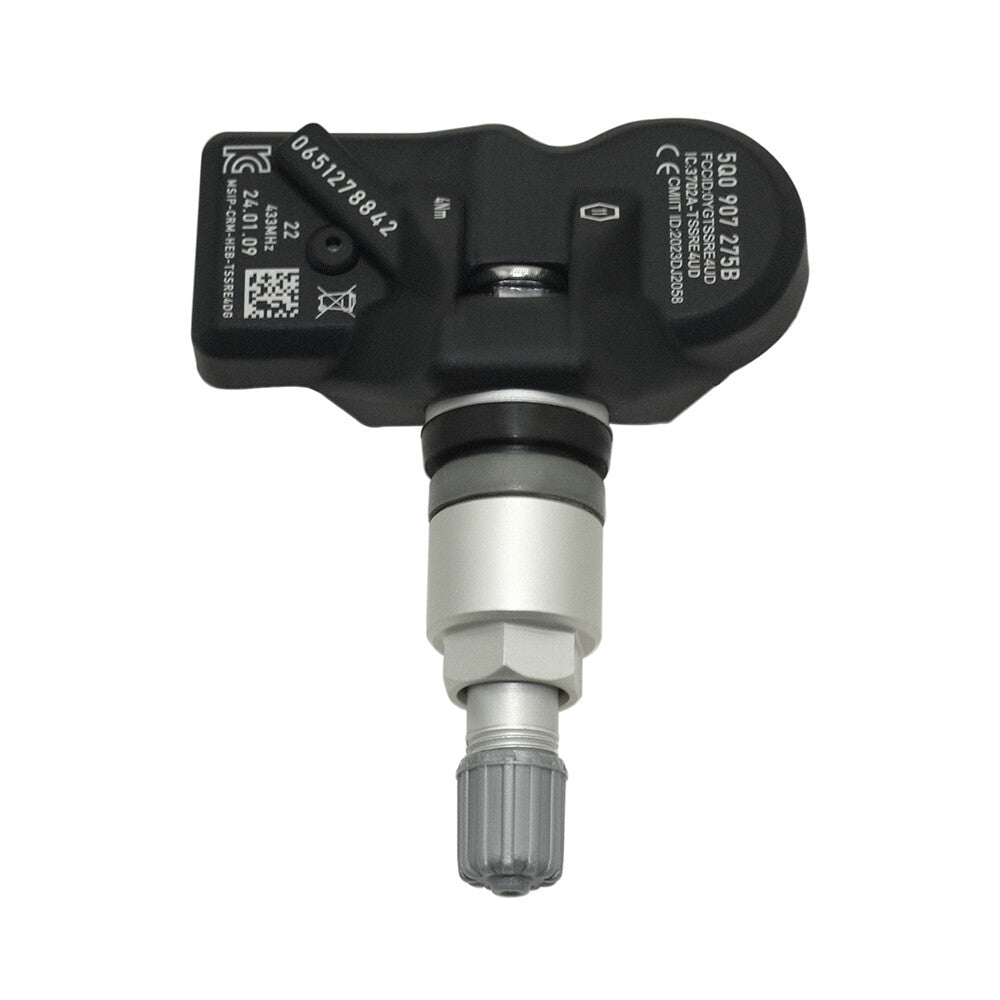 4. Tire Pressure Sensor (TPMS) for Audi TTS and for Volkswagen for Jetta 1.4L, 433MHz, 5Q0907275B
