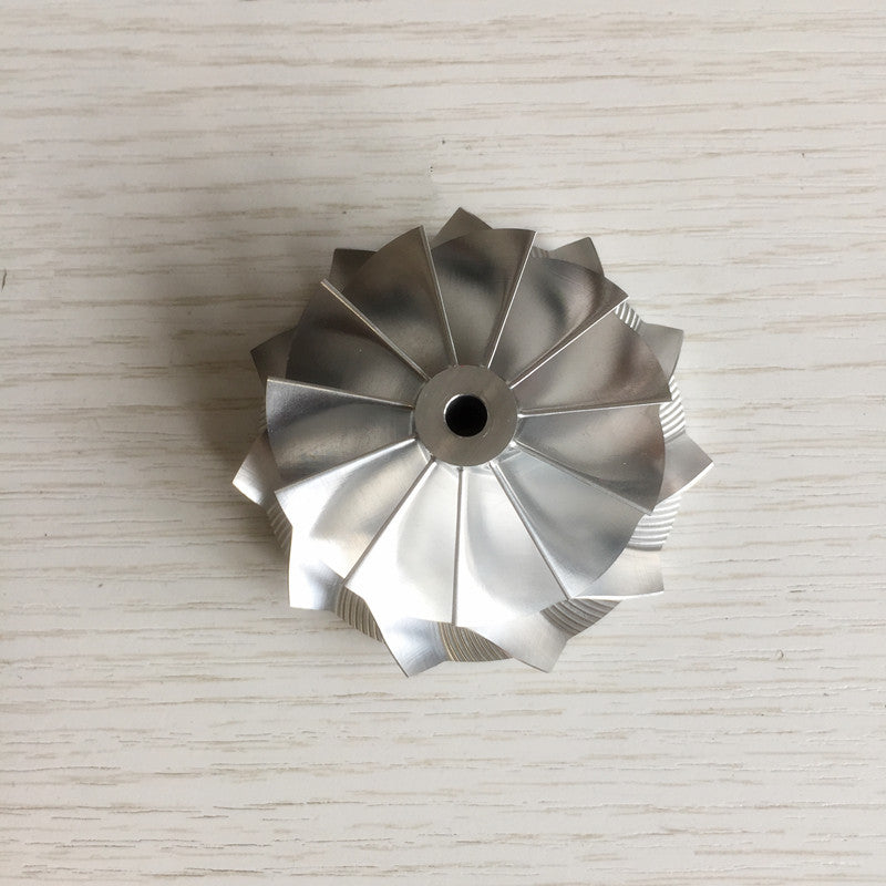 TD04HL 49.62/61.01 mm 6+6 Blade High-Performance Turbine Billet Compressor Wheel