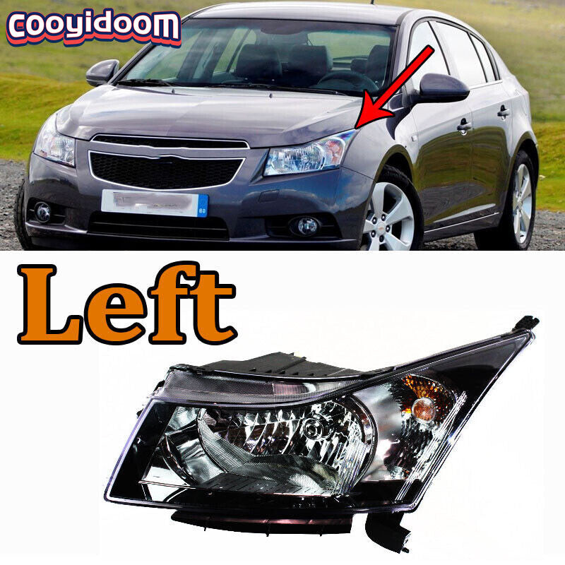 for Chevy for CRUZE 2009 2010 2011 2011 2012 HEAD LAMP Assembly Left