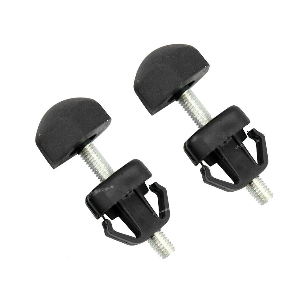 2 Radiator Support Hood Bumper Stop Screw for Ford E-150 for Mustang for Lincoln for Mercury