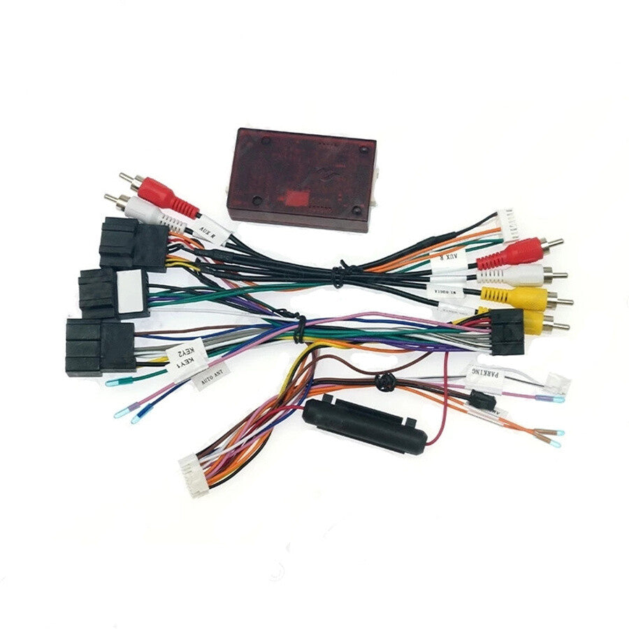 16 Pin Car Stereo Radio Wire Harness w Canbus Box for Chevrolet Tahoe for GMC for Sierra