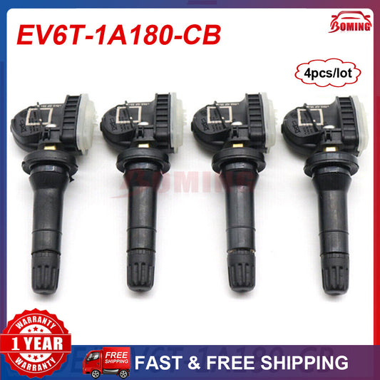 4x TPMS EV6T-1A180-CB for Ford Focus Ranger 433MHz Tire Pressure Monitor Sensor