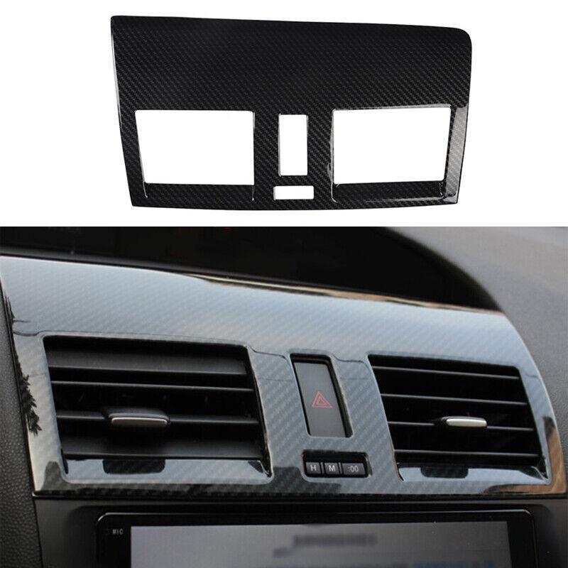 Car for Mazda 3 2011-2015 Carbon Fiber ABS Central Console Air Outlet Vent Trim