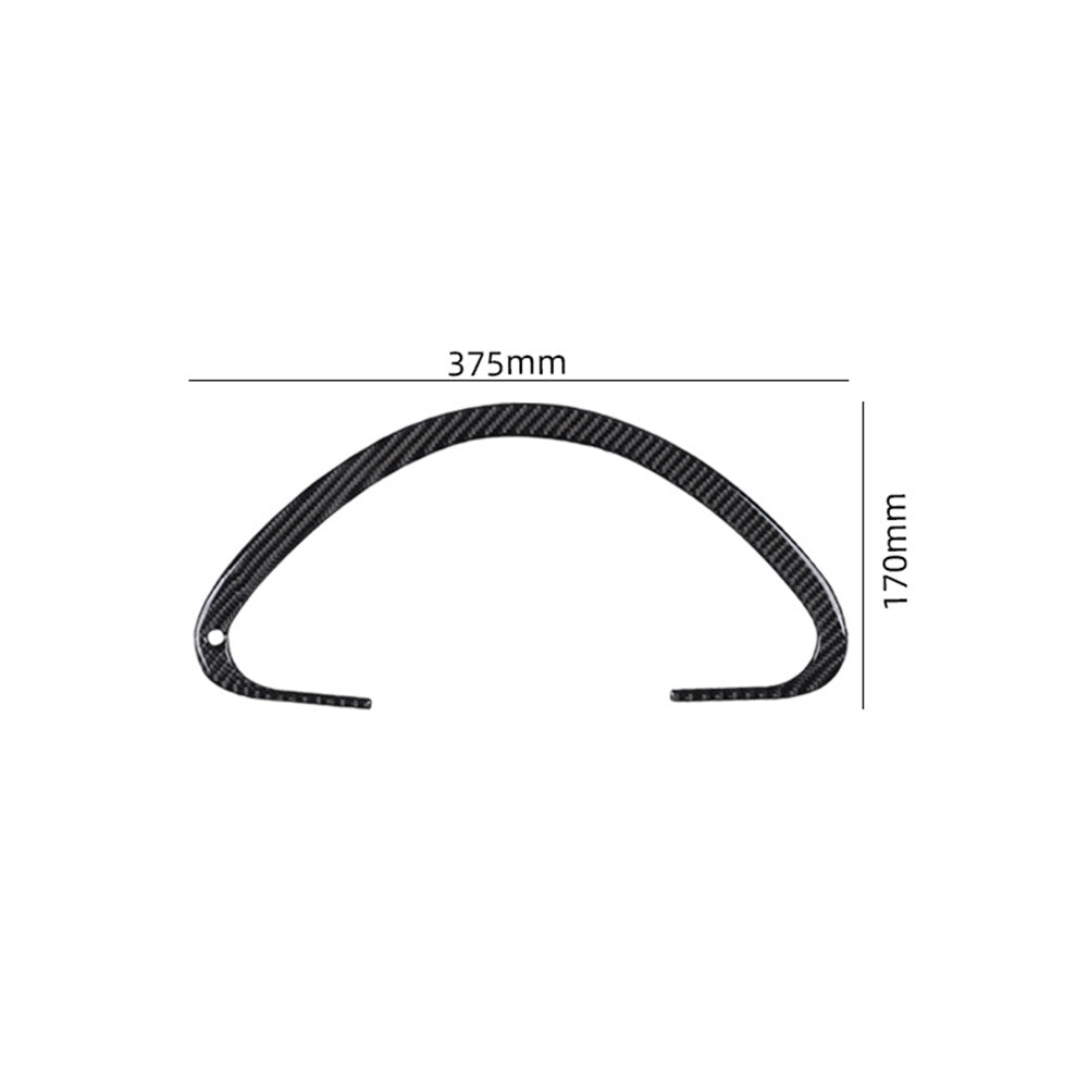 Carbon Fiber Speedometer Trim for Mercedes-Benz E-Class W211 2003-2009