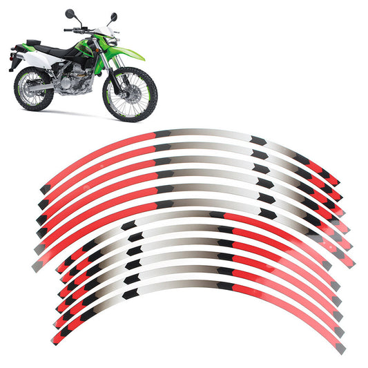 21 19 Rim Wheel Decals Red for Honda CRF 450R 2002-21 CRF 250R 2003-2021 04 05