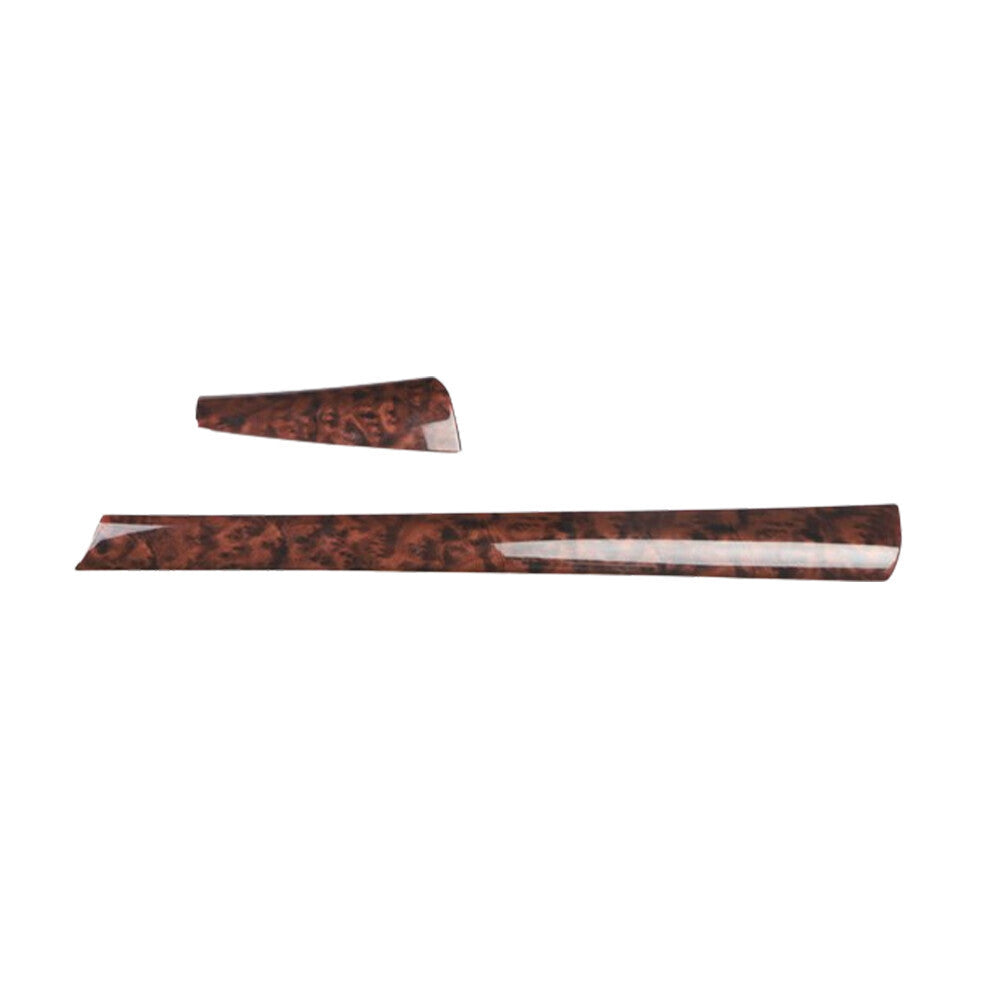 for Cadillac XTS 13-17 Agate Wood Grain Inner Central Console Strip Cover Trims