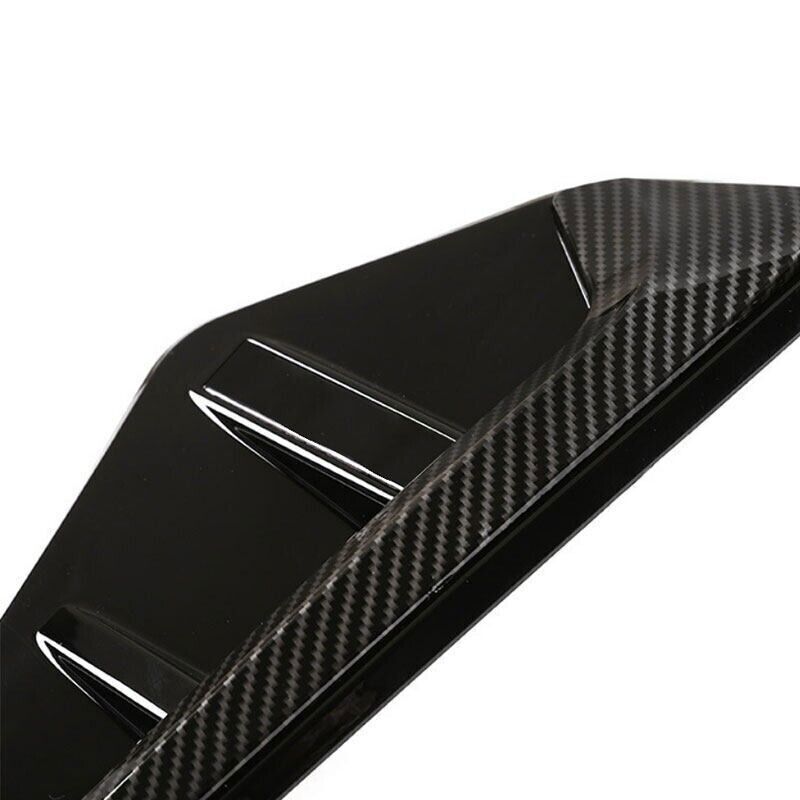 For 2019-2023 for BMW X5Carbon Fiber ABS Side Fender Grillle Air Vents Cover Trim 2P