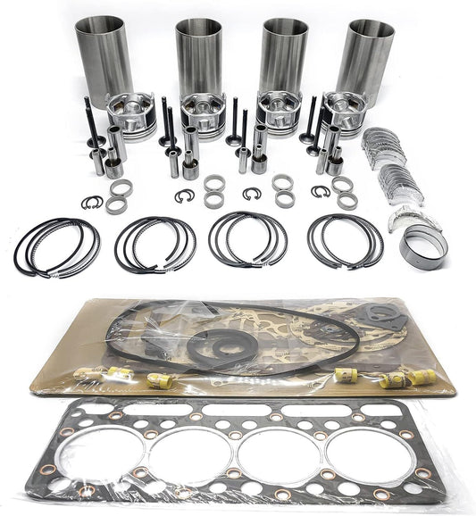 Overhaul Rebuild Kit for Isuzu 4JG2 Engine TCM Komatsu Hyster Forklift Truck