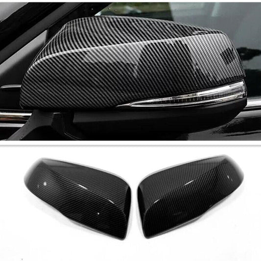 for Toyota Grand Highlander 2024 Carbon Fiber Look Mirror Rearview Trim Cover 2P
