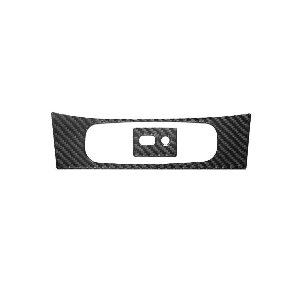 2X Carbon Fiber USB AUX Port Frame Trim Cover for Hyundai for Veloster JS 2019-2022