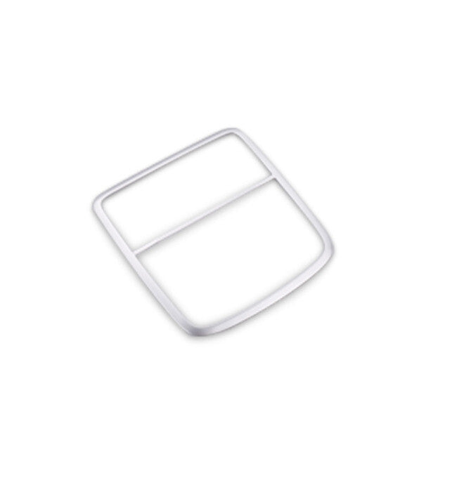 Front Reading Lamp Frame Cover Trim for Honda CRV CR-V 2017-2022 Matte Silver 1X
