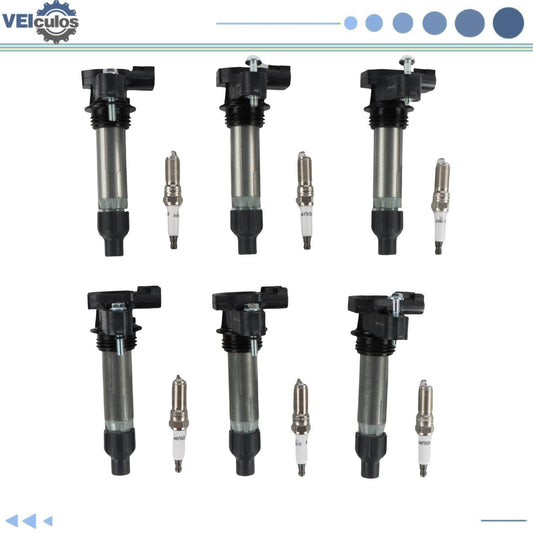 6 Ignition Coil Pack for GMC Acadia for Chevy Traverse for Cadillac ATS CTS for Saturn UF569