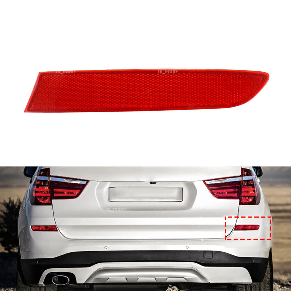 Rear Right Side Bumper Reflector Light Trim for BMW F25 X3 2014 2015 2016 2017