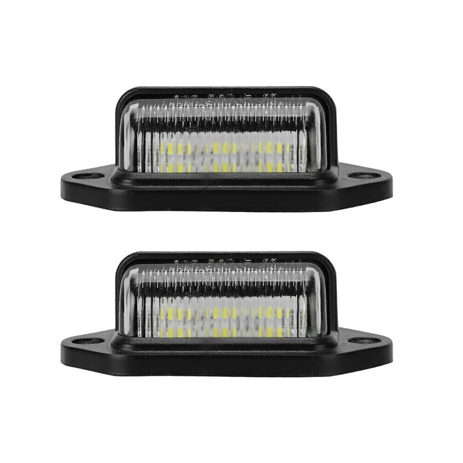 2Pcs Super Brightness 6-LED Number License Plate Light Step/Door Light Lamp