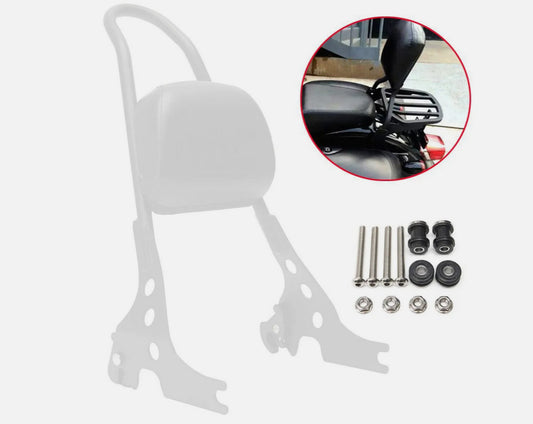 US Detachable Sissy Bar Rack Docking Hardware Kit for Harley Sportster 883/1200