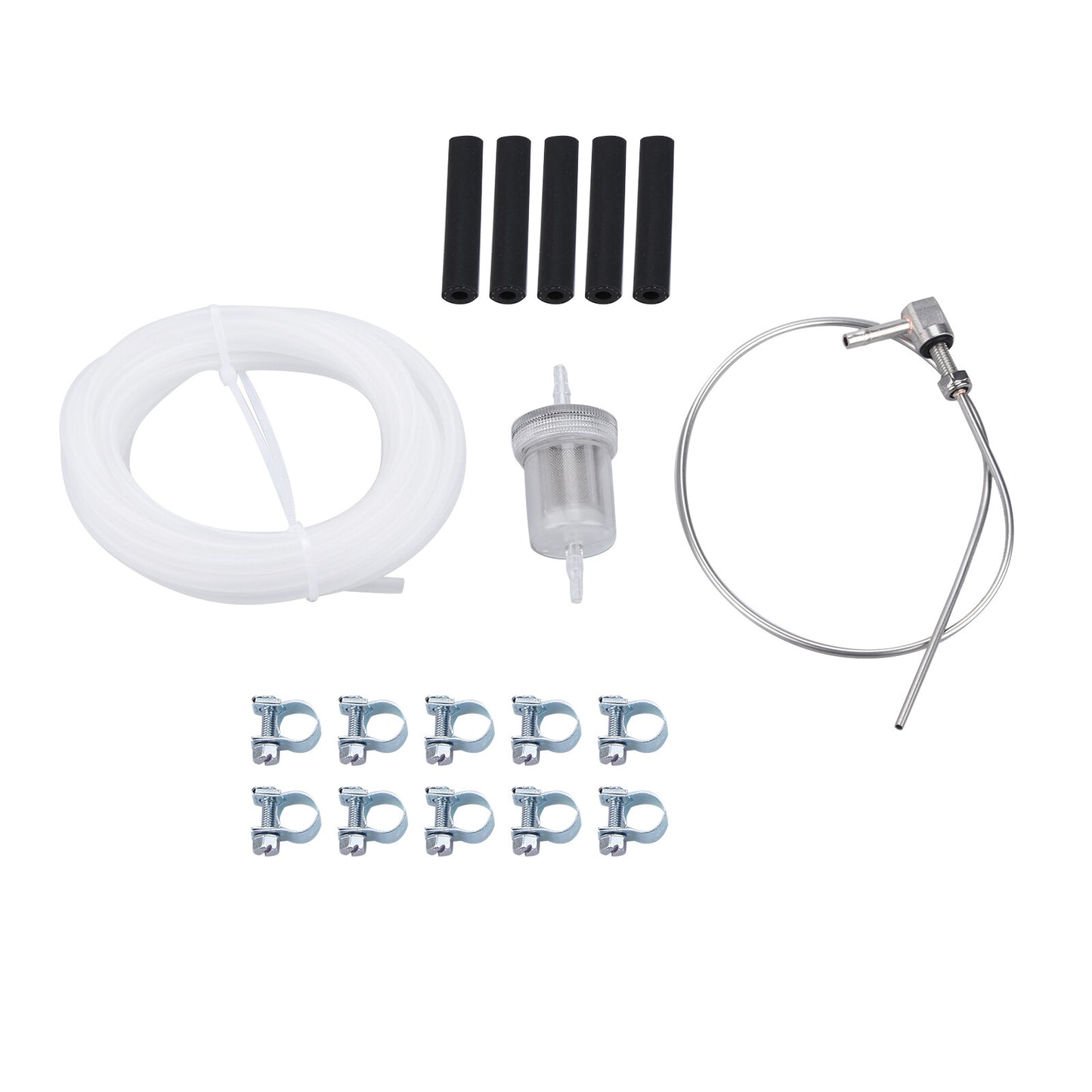 Rubber  Metal Fuel Tank Stand Pipe For Eberspacher / Webasto Diesel Heating