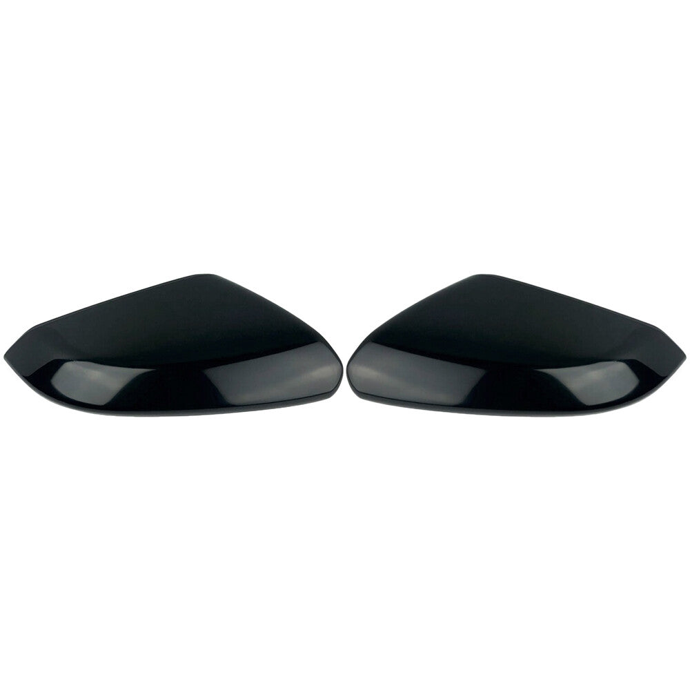 Left Right Fits for Honda for Civic 2016-2020 New Front Outside Mirror Covers Black
