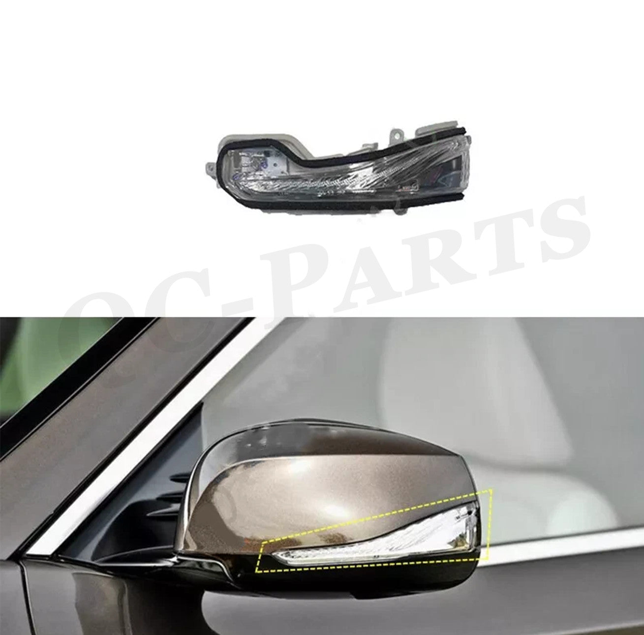 1 piece for Infiniti QX60 2016 - 2020 QX50 left side mirror turn signal light