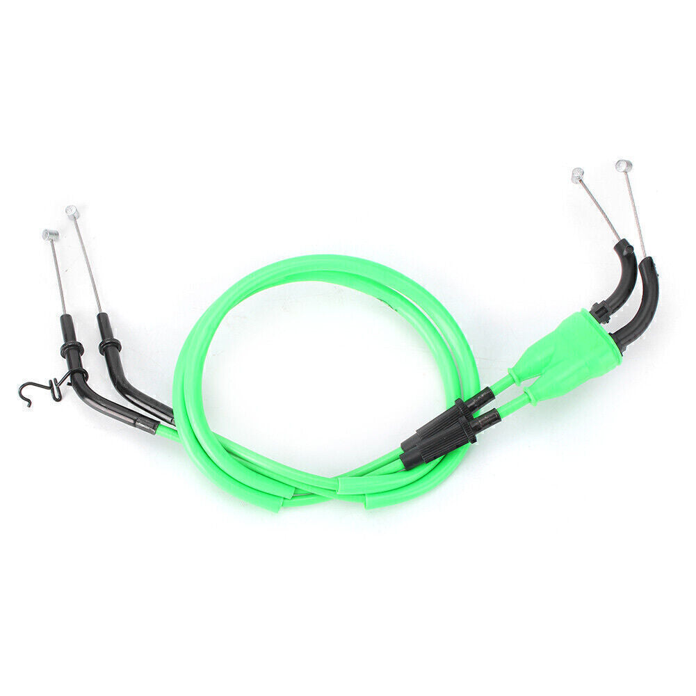 for KAWASAKI ZX10R 16-17 2PCS Throttle Cable Accelerator Wire Motorcycle